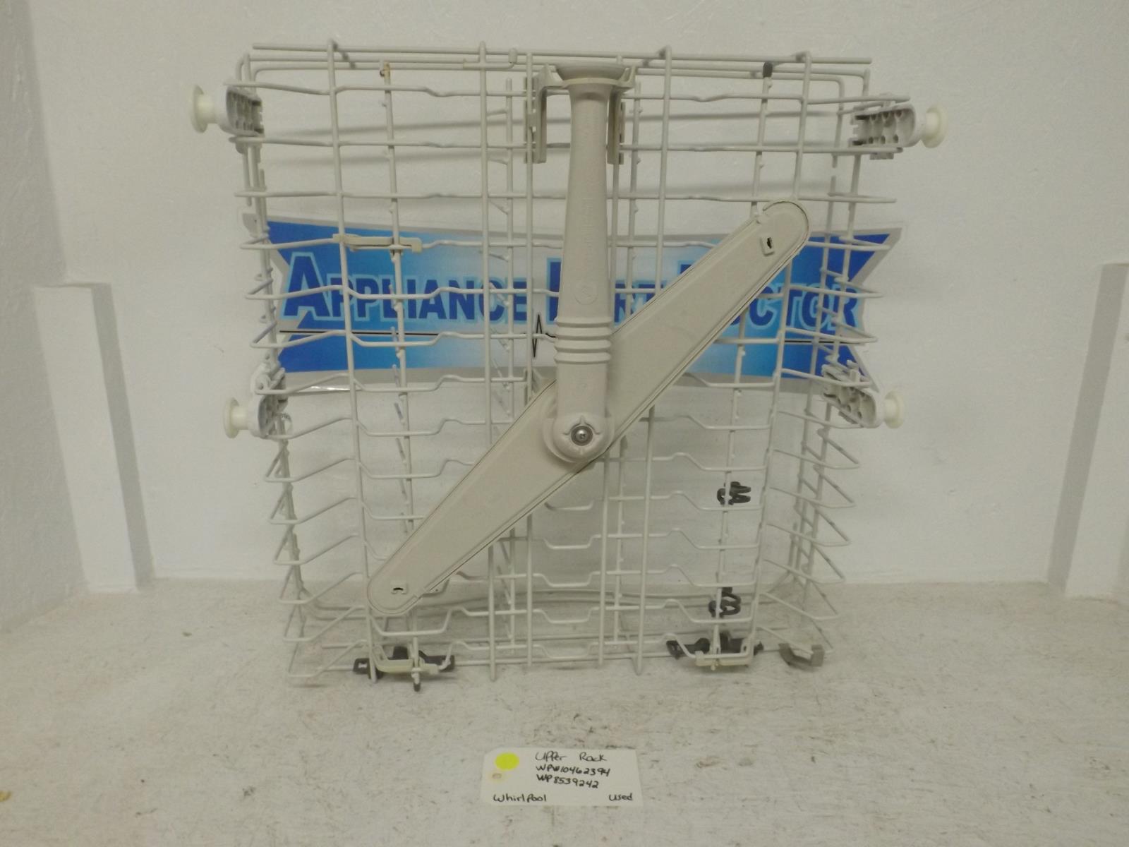 Whirlpool Dishwasher WPW10462394 WP8539242 Upper Dish Rack Used Whirlpool Dishwasher WPW10462394 WP8539242 Upper Dish Rack Used
